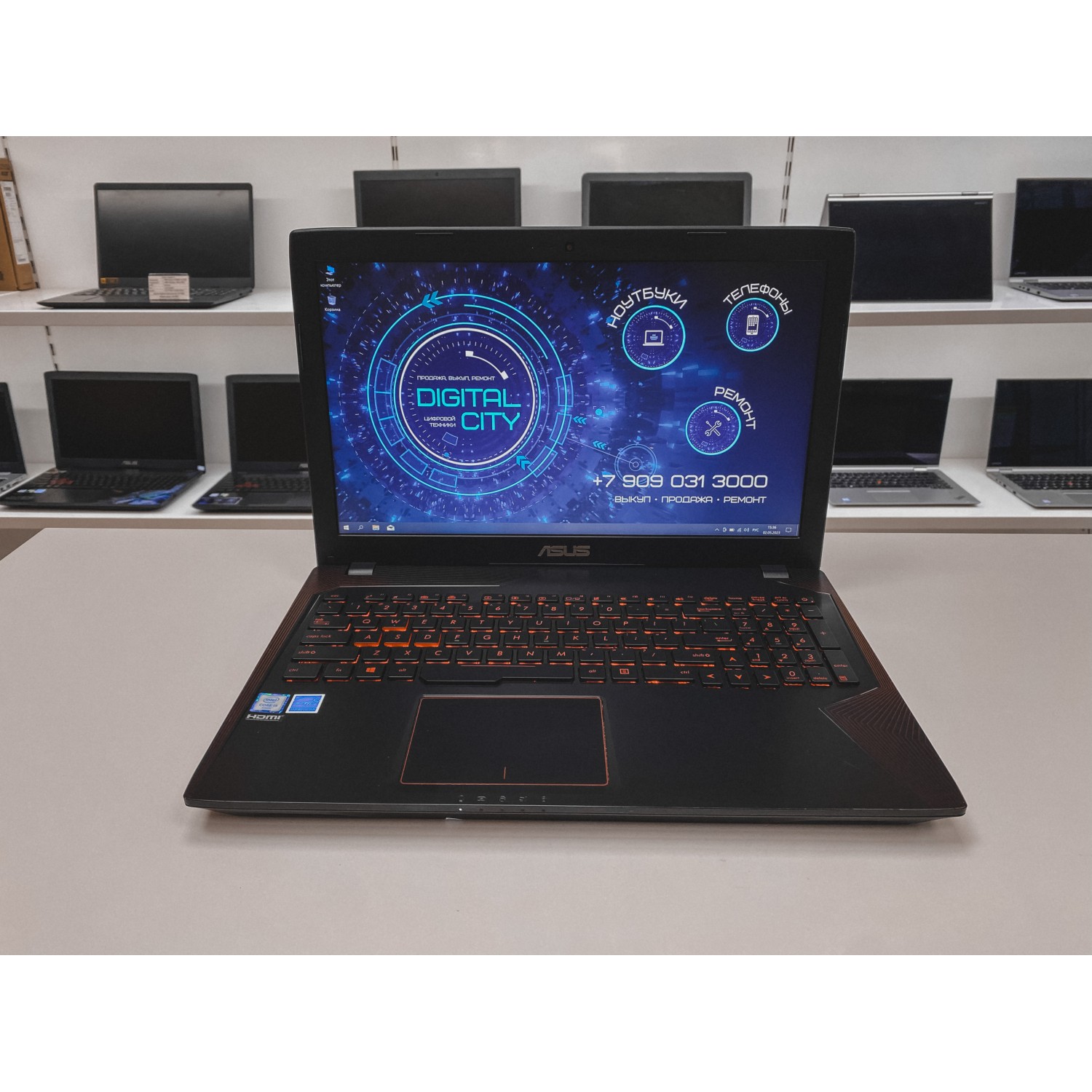 Asus GL552V i5-6300HQ, GTX 960m, 8Gb DDR4, SSD 256Gb, 15.6